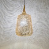 HANGING LAMP TRP FLSK GOLD PLATED - HANGING LAMPS